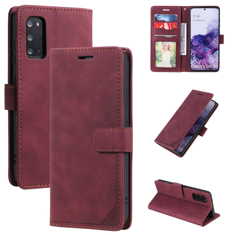 Skin Feel Anti-theft Brush Horizontal Flip Leather Phone Case, For Samsung Galaxy A71, For Samsung Galaxy A40, For Samsung Galaxy S21+ 5G, For Samsung Galaxy S21 Ultra 5G, For Samsung Galaxy Note20 Ultra, For Samsung Galaxy S20 FE                      ...