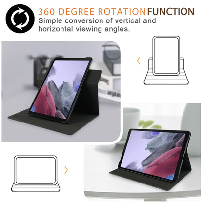 Solid Color 360 Degrees Rotation Tablet Leather Case with Holder, For Samsung Galaxy Tab A7 10.4 2020, For Samsung Galaxy Tab A7 Lite  8.7 2021 T220 / T225, For Xiaomi Mi Pad 5 Pro 11 inch