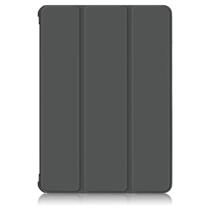 Solid Color TPU Horizontal Flip Tablet Leather Case with 3-Fold Holder & Sleep / Wake-up Function, For Samsung Galaxy Tab S7 FE 12.4