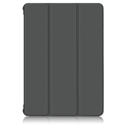 Solid Color TPU Horizontal Flip Tablet Leather Case with 3-Fold Holder & Sleep / Wake-up Function, For Samsung Galaxy Tab S7 FE 12.4