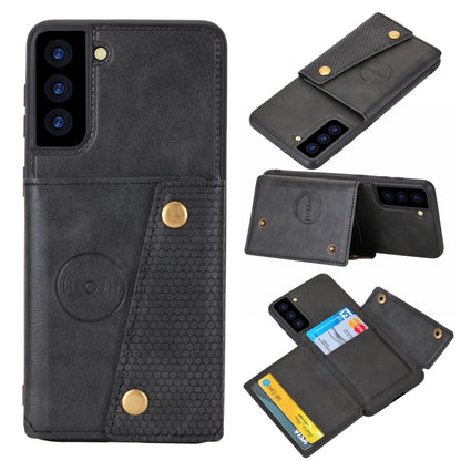 Double Buckle PU + TPU Magnetic Phone Case, For Xiaomi 11T, For Samsung Galaxy S22 5G, For Samsung Galaxy S22+ 5G, For Samsung Galaxy S22 Ultra 5G, For Samsung Galaxy M52 5G, For Samsung Galaxy A13 5G