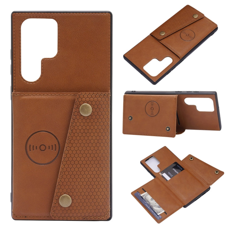 Double Buckle PU + TPU Magnetic Phone Case, For Xiaomi 11T, For Samsung Galaxy S22 5G, For Samsung Galaxy S22+ 5G, For Samsung Galaxy S22 Ultra 5G, For Samsung Galaxy M52 5G, For Samsung Galaxy A13 5G