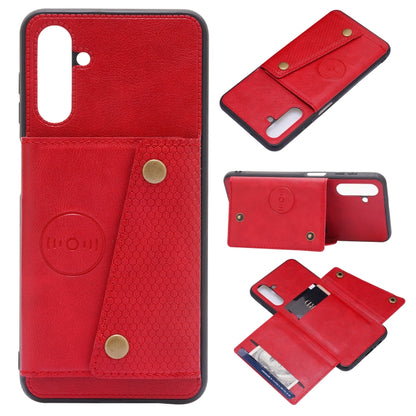 Double Buckle PU + TPU Magnetic Phone Case, For Xiaomi 11T, For Samsung Galaxy S22 5G, For Samsung Galaxy S22+ 5G, For Samsung Galaxy S22 Ultra 5G, For Samsung Galaxy M52 5G, For Samsung Galaxy A13 5G