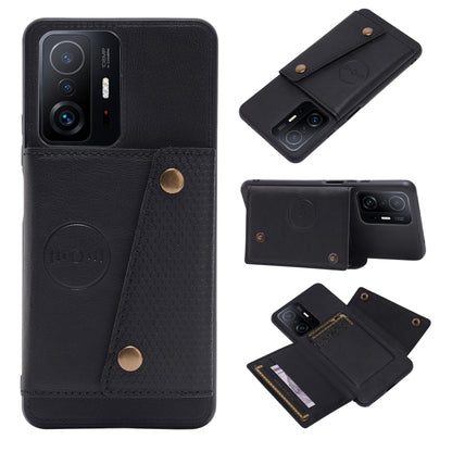 Double Buckle PU + TPU Magnetic Phone Case, For Xiaomi 11T, For Samsung Galaxy S22 5G, For Samsung Galaxy S22+ 5G, For Samsung Galaxy S22 Ultra 5G, For Samsung Galaxy M52 5G, For Samsung Galaxy A13 5G