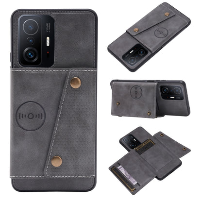 Double Buckle PU + TPU Magnetic Phone Case, For Xiaomi 11T, For Samsung Galaxy S22 5G, For Samsung Galaxy S22+ 5G, For Samsung Galaxy S22 Ultra 5G, For Samsung Galaxy M52 5G, For Samsung Galaxy A13 5G