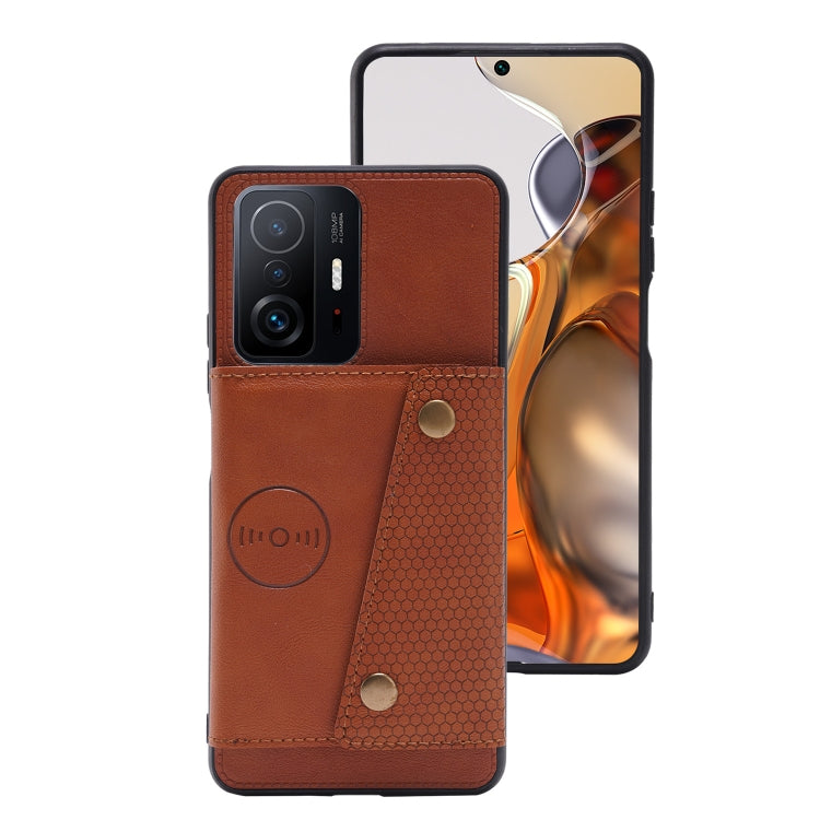Double Buckle PU + TPU Magnetic Phone Case, For Xiaomi 11T, For Samsung Galaxy S22 5G, For Samsung Galaxy S22+ 5G, For Samsung Galaxy S22 Ultra 5G, For Samsung Galaxy M52 5G, For Samsung Galaxy A13 5G