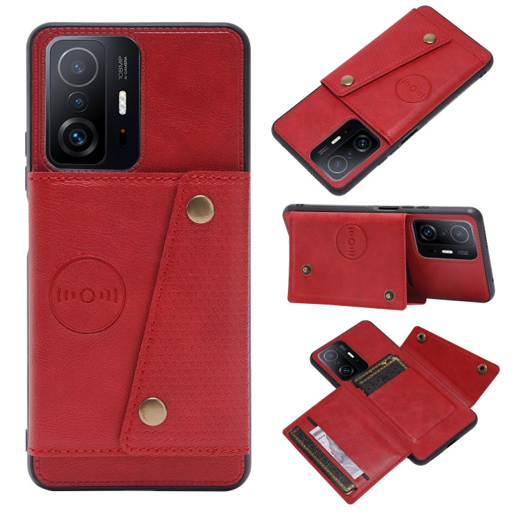 Double Buckle PU + TPU Magnetic Phone Case, For Xiaomi 11T, For Samsung Galaxy S22 5G, For Samsung Galaxy S22+ 5G, For Samsung Galaxy S22 Ultra 5G, For Samsung Galaxy M52 5G, For Samsung Galaxy A13 5G