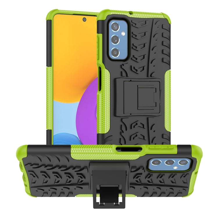 Tire Texture TPU + PC Phone Case with Holder, For Xiaomi Mi 11T, For Nokia G300, For Samsung Galaxy S22 Ultra 5G, For Samsung Galaxy M52 5G