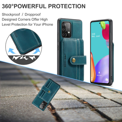 JEEHOOD RFID Blocking Anti-Theft Magnetic PU + TPU Phone Case with Card Slot, For Samsung Galaxy A32 5G, For Samsung Galaxy A12 5G, For Samsung Galaxy A22 5G, For Samsung Galaxy A52 5G / 4G, For Samsung Galaxy A72 5G / 4G, For Samsung Galaxy A71 5G    ...