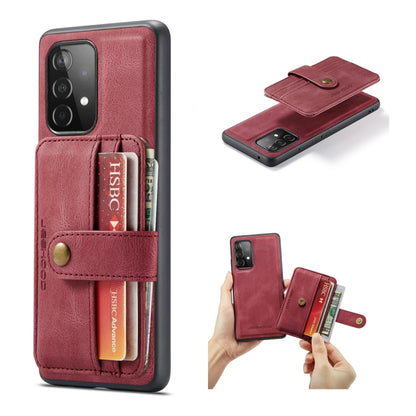 JEEHOOD RFID Blocking Anti-Theft Magnetic PU + TPU Phone Case with Card Slot, For Samsung Galaxy A32 5G, For Samsung Galaxy A12 5G, For Samsung Galaxy A22 5G, For Samsung Galaxy A52 5G / 4G, For Samsung Galaxy A72 5G / 4G, For Samsung Galaxy A71 5G    ...