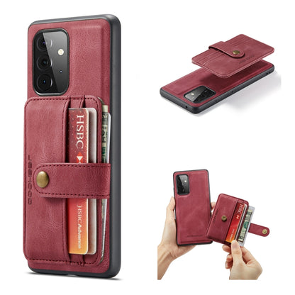 JEEHOOD RFID Blocking Anti-Theft Magnetic PU + TPU Phone Case with Card Slot, For Samsung Galaxy A32 5G, For Samsung Galaxy A12 5G, For Samsung Galaxy A22 5G, For Samsung Galaxy A52 5G / 4G, For Samsung Galaxy A72 5G / 4G, For Samsung Galaxy A71 5G    ...