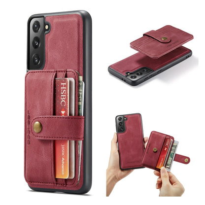 JEEHOOD RFID Blocking Anti-Theft Magnetic PU + TPU Phone Case with Card Slot, For Samsung Galaxy A32 5G, For Samsung Galaxy A12 5G, For Samsung Galaxy A22 5G, For Samsung Galaxy A52 5G / 4G, For Samsung Galaxy A72 5G / 4G, For Samsung Galaxy A71 5G    ...