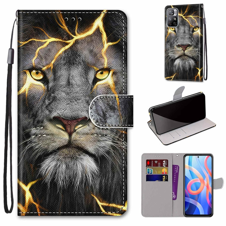 Coloured Drawing Cross Texture Horizontal Flip Leather Phone Case with Holder & Card Slots & Wallet & Lanyard, For Motorola Moto G10/G20/G30, For Xiaomi Redmi Note 11