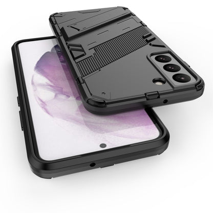Punk Armor 2 in 1 PC + TPU Shockproof Phone Case with Invisible Holder, For Samsung Galaxy S22+ 5G, For Samsung Galaxy S22 Ultra 5G, For Samsung Galaxy S22 5G