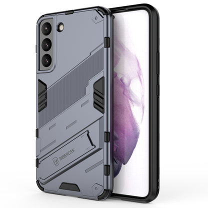Punk Armor 2 in 1 PC + TPU Shockproof Phone Case with Invisible Holder, For Samsung Galaxy S22+ 5G, For Samsung Galaxy S22 Ultra 5G, For Samsung Galaxy S22 5G