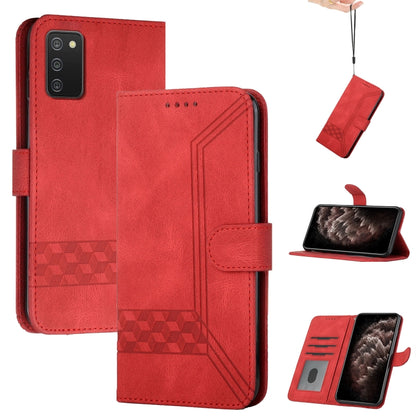 Cubic Skin Feel Flip Leather Phone Case, For Samsung Galaxy A02s 164mm, For Samsung Galaxy A02s 166mm, For Samsung Galaxy A03s 166mm, For Samsung Galaxy A10 / M10, For Samsung Galaxy A10s, For Samsung Galaxy A11, For Samsung Galaxy A12                 ...