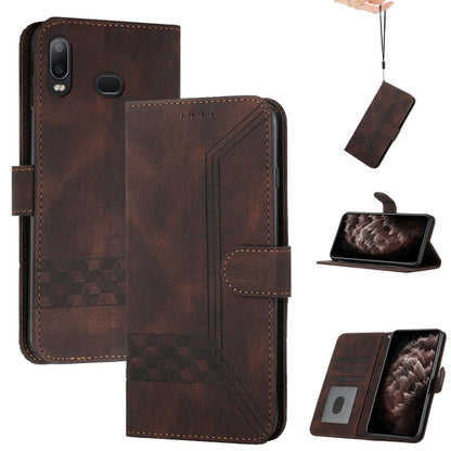 Cubic Skin Feel Flip Leather Phone Case, For Samsung Galaxy A02s 164mm, For Samsung Galaxy A02s 166mm, For Samsung Galaxy A03s 166mm, For Samsung Galaxy A10 / M10, For Samsung Galaxy A10s, For Samsung Galaxy A11, For Samsung Galaxy A12                 ...