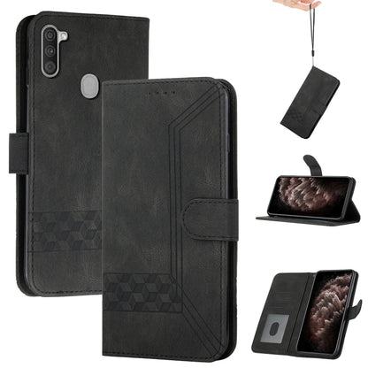 Cubic Skin Feel Flip Leather Phone Case, For Samsung Galaxy A02s 164mm, For Samsung Galaxy A02s 166mm, For Samsung Galaxy A03s 166mm, For Samsung Galaxy A10 / M10, For Samsung Galaxy A10s, For Samsung Galaxy A11, For Samsung Galaxy A12                 ...