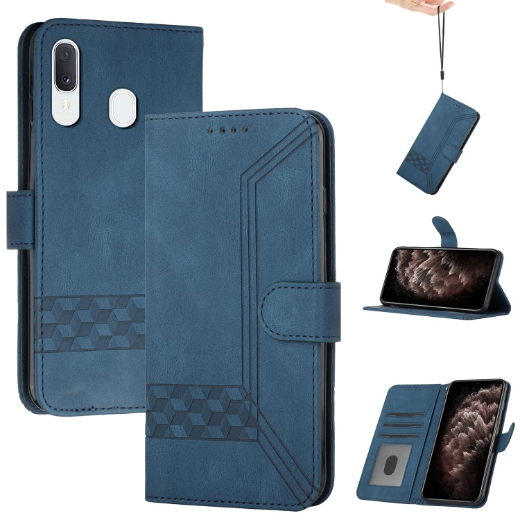 Cubic Skin Feel Flip Leather Phone Case, For Samsung Galaxy A02s 164mm, For Samsung Galaxy A02s 166mm, For Samsung Galaxy A03s 166mm, For Samsung Galaxy A10 / M10, For Samsung Galaxy A10s, For Samsung Galaxy A11, For Samsung Galaxy A12                 ...