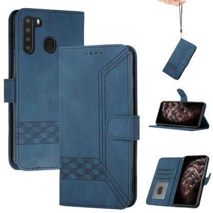 Cubic Skin Feel Flip Leather Phone Case, For Samsung Galaxy A20s, For Samsung Galaxy A21s, For Samsung Galaxy A21 EU Version, For Samsung Galaxy A22 4G, For Samsung Galaxy A22 5G, For Samsung Galaxy A30 / A20, For Samsung Galaxy A31                    ...
