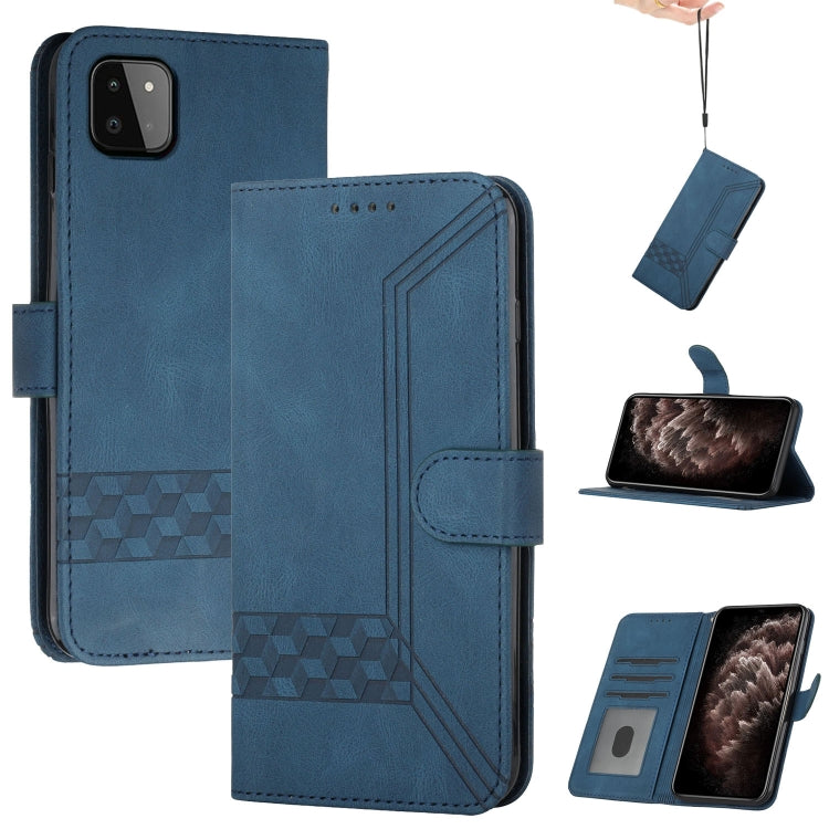 Cubic Skin Feel Flip Leather Phone Case, For Samsung Galaxy A20s, For Samsung Galaxy A21s, For Samsung Galaxy A21 EU Version, For Samsung Galaxy A22 4G, For Samsung Galaxy A22 5G, For Samsung Galaxy A30 / A20, For Samsung Galaxy A31                    ...