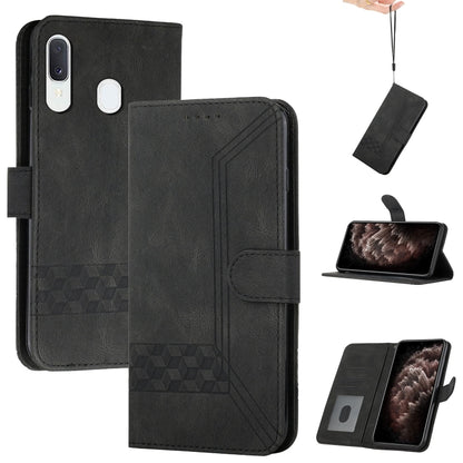 Cubic Skin Feel Flip Leather Phone Case, For Samsung Galaxy A40, For Samsung Galaxy A41, For Samsung Galaxy A42 5G, For Samsung Galaxy A50, For Samsung Galaxy A51, For Samsung Galaxy A51 5G, For Samsung Galaxy A52 5G, For Samsung Galaxy A71            ...