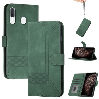 Cubic Skin Feel Flip Leather Phone Case, For Samsung Galaxy A40, For Samsung Galaxy A41, For Samsung Galaxy A42 5G, For Samsung Galaxy A50, For Samsung Galaxy A51, For Samsung Galaxy A51 5G, For Samsung Galaxy A52 5G, For Samsung Galaxy A71            ...