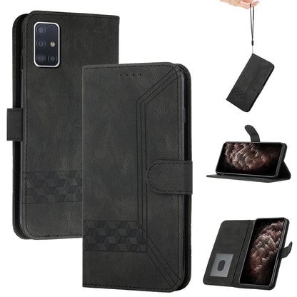 Cubic Skin Feel Flip Leather Phone Case, For Samsung Galaxy A40, For Samsung Galaxy A41, For Samsung Galaxy A42 5G, For Samsung Galaxy A50, For Samsung Galaxy A51, For Samsung Galaxy A51 5G, For Samsung Galaxy A52 5G, For Samsung Galaxy A71            ...