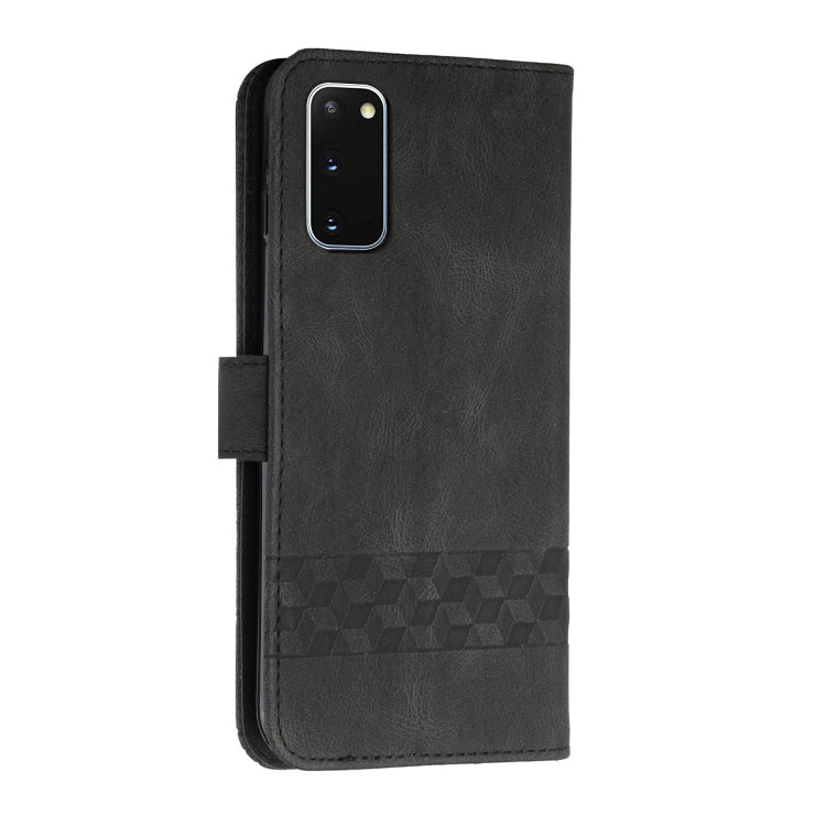 Cubic Skin Feel Flip Leather Phone Case, For Samsung Galaxy S20 FE, For Samsung Galaxy S20+, For Samsung Galaxy S20 Ultra, For Samsung Galaxy S21 5G, For Samsung Galaxy S21+ 5G, For Samsung Galaxy S21 FE 5G, For Samsung Galaxy S21 Ultra 5G             ...