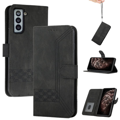 Cubic Skin Feel Flip Leather Phone Case, For Samsung Galaxy S20 FE, For Samsung Galaxy S20+, For Samsung Galaxy S20 Ultra, For Samsung Galaxy S21 5G, For Samsung Galaxy S21+ 5G, For Samsung Galaxy S21 FE 5G, For Samsung Galaxy S21 Ultra 5G             ...