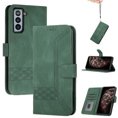 Cubic Skin Feel Flip Leather Phone Case, For Samsung Galaxy S20 FE, For Samsung Galaxy S20+, For Samsung Galaxy S20 Ultra, For Samsung Galaxy S21 5G, For Samsung Galaxy S21+ 5G, For Samsung Galaxy S21 FE 5G, For Samsung Galaxy S21 Ultra 5G             ...