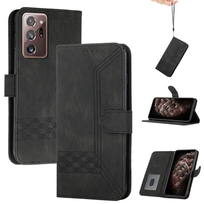 Cubic Skin Feel Flip Leather Phone Case, For Samsung Galaxy S20 FE, For Samsung Galaxy S20+, For Samsung Galaxy S20 Ultra, For Samsung Galaxy S21 5G, For Samsung Galaxy S21+ 5G, For Samsung Galaxy S21 FE 5G, For Samsung Galaxy S21 Ultra 5G             ...