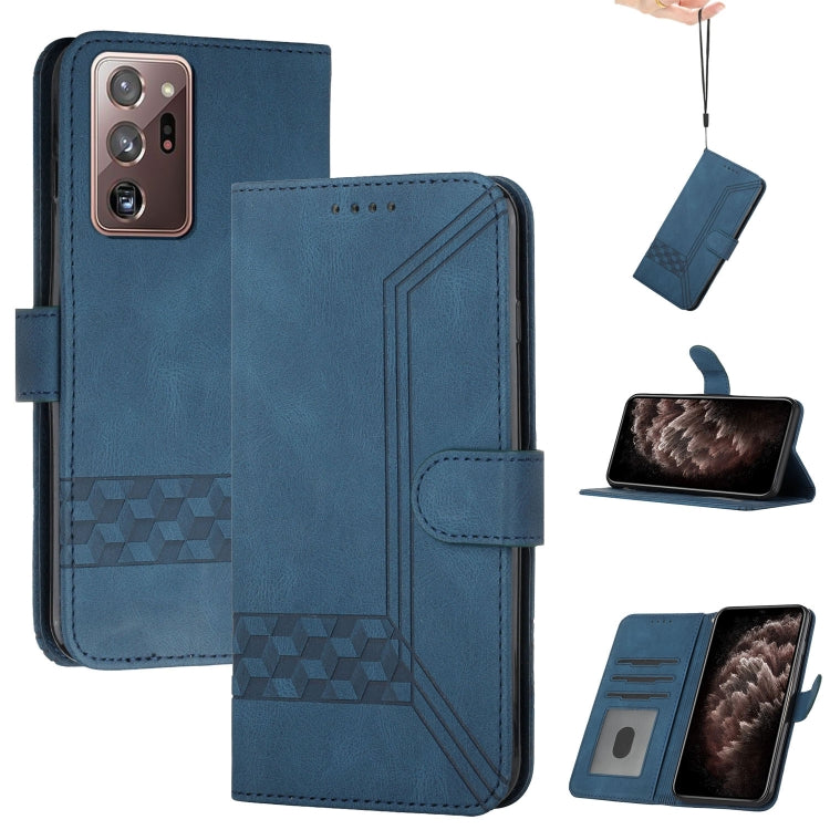 Cubic Skin Feel Flip Leather Phone Case, For Samsung Galaxy S20 FE, For Samsung Galaxy S20+, For Samsung Galaxy S20 Ultra, For Samsung Galaxy S21 5G, For Samsung Galaxy S21+ 5G, For Samsung Galaxy S21 FE 5G, For Samsung Galaxy S21 Ultra 5G             ...