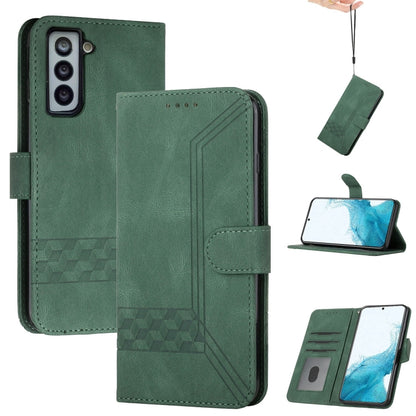 Cubic Skin Feel Flip Leather Phone Case, For Samsung Galaxy S20 FE, For Samsung Galaxy S20+, For Samsung Galaxy S20 Ultra, For Samsung Galaxy S21 5G, For Samsung Galaxy S21+ 5G, For Samsung Galaxy S21 FE 5G, For Samsung Galaxy S21 Ultra 5G             ...