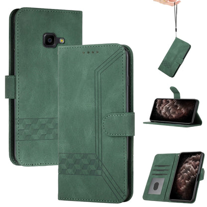 Cubic Skin Feel Flip Leather Phone Case, For Samsung Galaxy S22 Ultra 5G, For Samsung Galaxy Xcover 4, For Samsung Galaxy Xcover 5