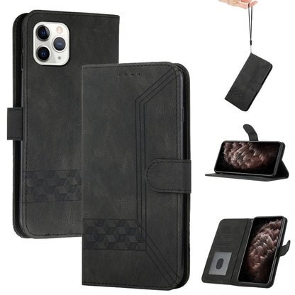 Cubic Skin Feel Flip Leather Phone Case, For iPhone 11 Pro Max, For iPhone X / XS, For iPhone XR, For iPhone XS Max, For iPhone SE 2022 / SE 2020 / 7 / 8, For iPhone 7 Plus / 8 Plus