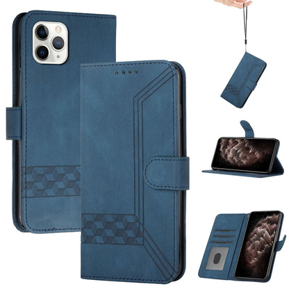 Cubic Skin Feel Flip Leather Phone Case, For iPhone 11 Pro Max, For iPhone X / XS, For iPhone XR, For iPhone XS Max, For iPhone SE 2022 / SE 2020 / 7 / 8, For iPhone 7 Plus / 8 Plus