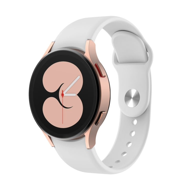 For Samsung Galaxy Watch4 40&44mm/Watch4 Classic 42&46mm Silicone Reverse Buckle Watchband