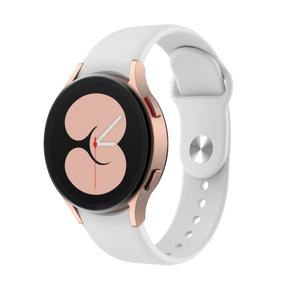 For Samsung Galaxy Watch4 40&44mm/Watch4 Classic 42&46mm Silicone Reverse Buckle Watchband