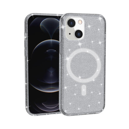 Terminator Style Glitter Powder MagSafe Magnetic Phone Case, For iPhone 13 Pro Max, For iPhone 13 Pro, For iPhone 13, For iPhone 13 mini