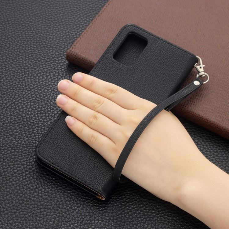 Litchi Texture Leather Phone Case, For Samsung Galaxy A03s 166mm