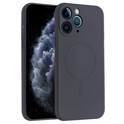 Liquid Silicone Full Coverage Magsafe Phone Case, For iPhone 12 mini, For iPhone 12, For iPhone 12 Pro, For iPhone 12 Pro Max, For iPhone 11, For iPhone 11 Pro