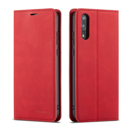 Forwenw Dream Series Oil Edge Strong Magnetism Horizontal Flip Leather Case with Holder & Card Slots & Wallet & Photo Frame, For Huawei P Smart+ (2019), For Huawei Mate 20, For Huawei Mate 20 Pro, For Huawei Mate 20 Lite, For Huawei P20                ...