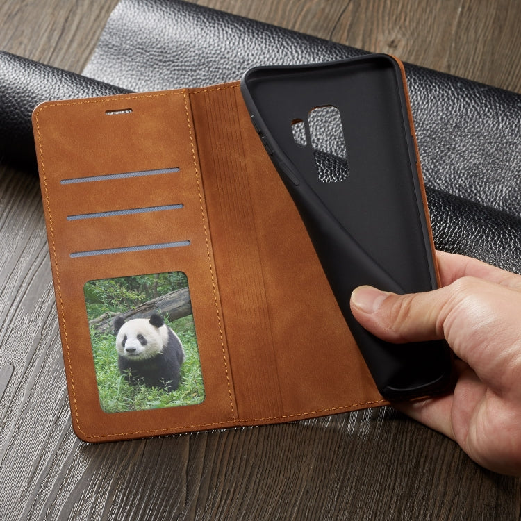 Forwenw Dream Series Oil Edge Strong Magnetism Horizontal Flip Leather Case with Holder & Card Slots & Wallet & Photo Frame, For Galaxy S9+, For Galaxy S10, For Galaxy S10+, For Galaxy S10e, For iPhone 6s / 6, For iPhone 6s Plus / 6 Plus               ...