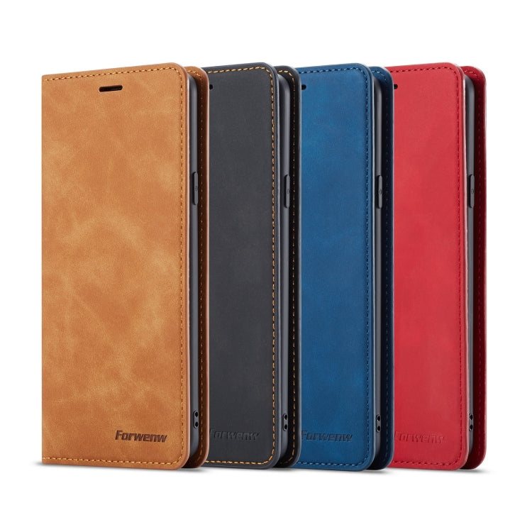 Forwenw Dream Series Oil Edge Strong Magnetism Horizontal Flip Leather Case with Holder & Card Slots & Wallet & Photo Frame, For Galaxy S9+, For Galaxy S10, For Galaxy S10+, For Galaxy S10e, For iPhone 6s / 6, For iPhone 6s Plus / 6 Plus               ...