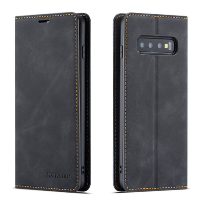 Forwenw Dream Series Oil Edge Strong Magnetism Horizontal Flip Leather Case with Holder & Card Slots & Wallet & Photo Frame, For Galaxy S9+, For Galaxy S10, For Galaxy S10+, For Galaxy S10e, For iPhone 6s / 6, For iPhone 6s Plus / 6 Plus               ...