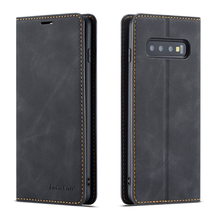 Forwenw Dream Series Oil Edge Strong Magnetism Horizontal Flip Leather Case with Holder & Card Slots & Wallet & Photo Frame, For Galaxy S9+, For Galaxy S10, For Galaxy S10+, For Galaxy S10e, For iPhone 6s / 6, For iPhone 6s Plus / 6 Plus               ...