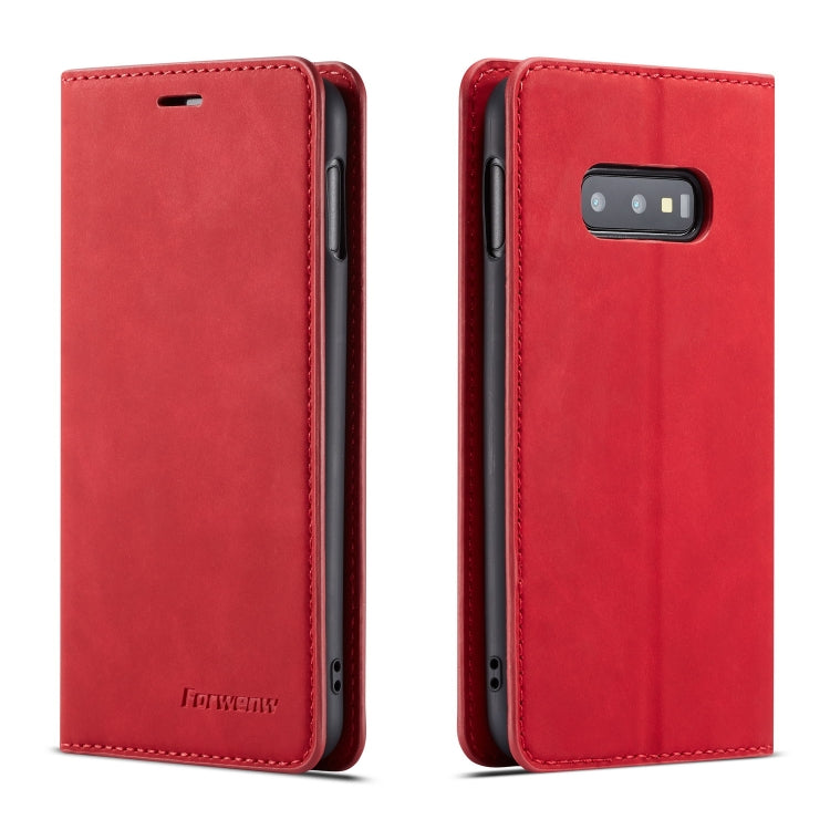 Forwenw Dream Series Oil Edge Strong Magnetism Horizontal Flip Leather Case with Holder & Card Slots & Wallet & Photo Frame, For Galaxy S9+, For Galaxy S10, For Galaxy S10+, For Galaxy S10e, For iPhone 6s / 6, For iPhone 6s Plus / 6 Plus               ...