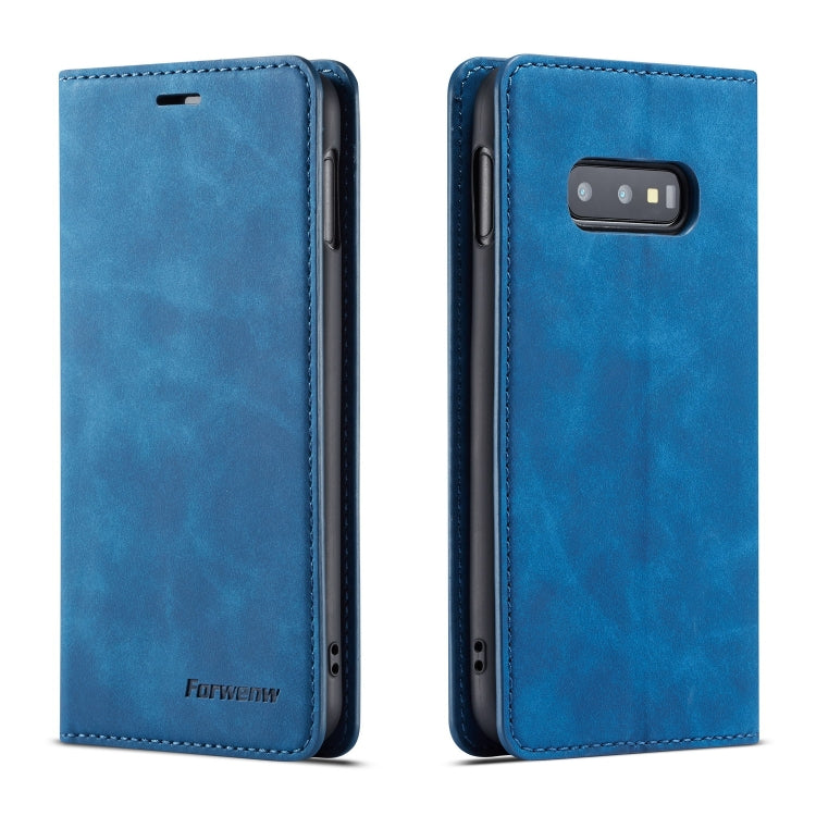 Forwenw Dream Series Oil Edge Strong Magnetism Horizontal Flip Leather Case with Holder & Card Slots & Wallet & Photo Frame, For Galaxy S9+, For Galaxy S10, For Galaxy S10+, For Galaxy S10e, For iPhone 6s / 6, For iPhone 6s Plus / 6 Plus               ...