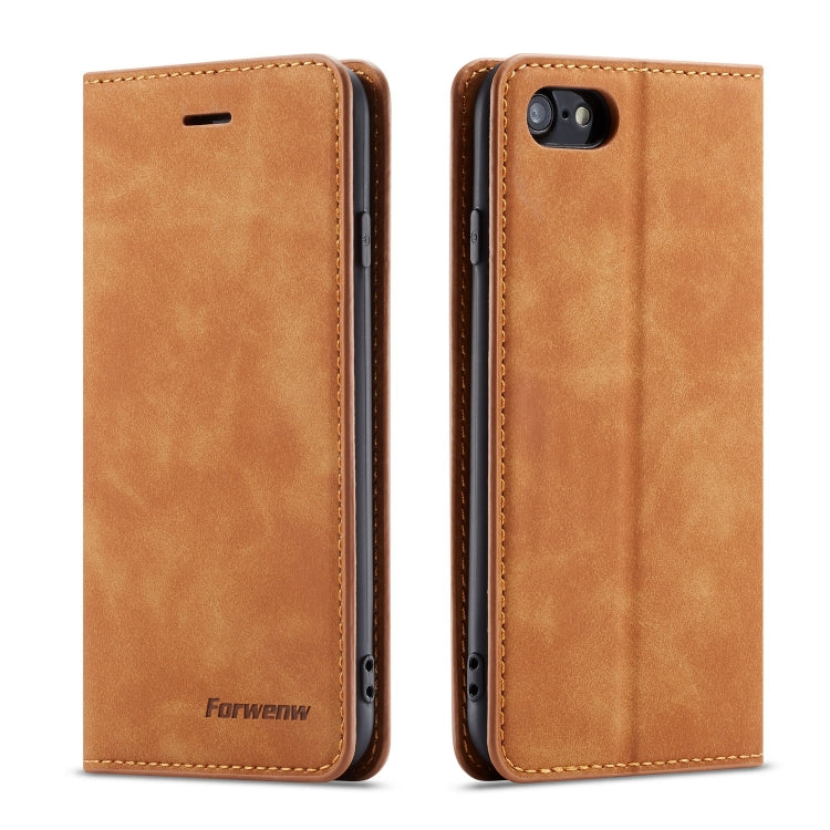 Forwenw Dream Series Oil Edge Strong Magnetism Horizontal Flip Leather Case with Holder & Card Slots & Wallet & Photo Frame, For Galaxy S9+, For Galaxy S10, For Galaxy S10+, For Galaxy S10e, For iPhone 6s / 6, For iPhone 6s Plus / 6 Plus               ...